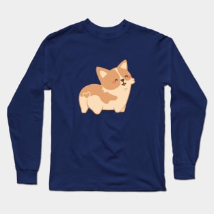 Corgi Heart Long Sleeve T-Shirt